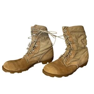 VTG 1997 RO Search US Military Combat Boots Desert Tan Hot Weather 9.5 R